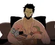 Mihawk perona y zoro
