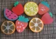 Fruit Erasers