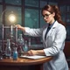 Science woman 