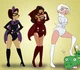 AB DL superheroine 