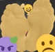 Emoji Feet Island