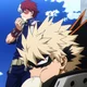 shoto y Bakugo