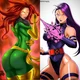 Jean Gray Psylocke 
