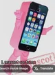 Pink iPhone Mascot