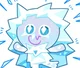 Icicle Yeti Cookie