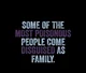 Toxic famliy
