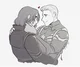 -Bucky and Steve-