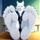 Wolf Teacher Feet