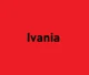 Ivania