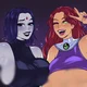 Raven and Starfire