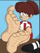 Lynn Loud Jr Feet