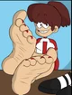 Lynn Loud Jr Feet 2