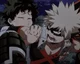 Midoriya and Bakugou
