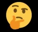 Thinking emoji
