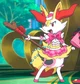 A Diapered Braixen