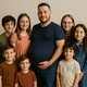 man and seven kids