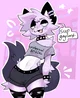 Goth furry femboy