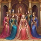 Royal nobles harem