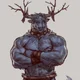 Muscular Deer