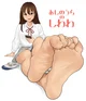 MiddleSchoolGirlFeet