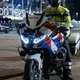 policier motard bike
