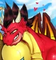 Female Fire Dragon