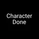 00 Characters Done