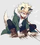 Katsuki Bakugo-wolf