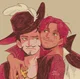Mihawk and Shanks