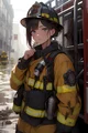 Lesbian firefighter 