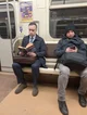 Man in metro