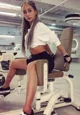Hyolyn at the gym