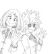 5 Mina and Ochaco