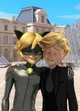 Ladybug and cat noir