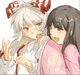 Kaguya and Mokou