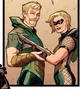 Green arrow x Dinha 