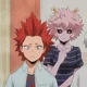 Kirishima and Ashido