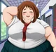 Fat Ochaco Uraraka