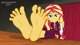 Sunset Shimmer feet