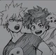 Izuku and Katsuki
