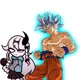 Goku vs Corrupted BF