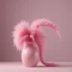 Pink Fluffy Tail