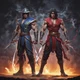Raiden and liu kang