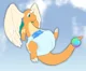 A Diapered Dragonite