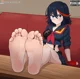Ryuko Matoi Feet