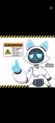 Robot cat girl