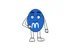 Blue M and M