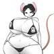Giant Goth Mouse GF