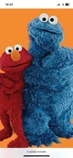 Cookie and Elmo