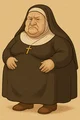 Fat old nun